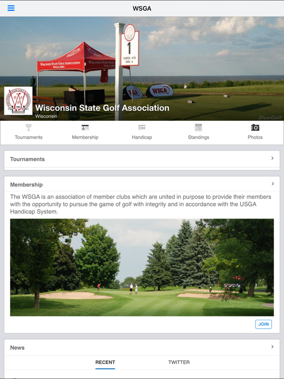Screenshot #4 pour Wisconsin State Golf Ass.