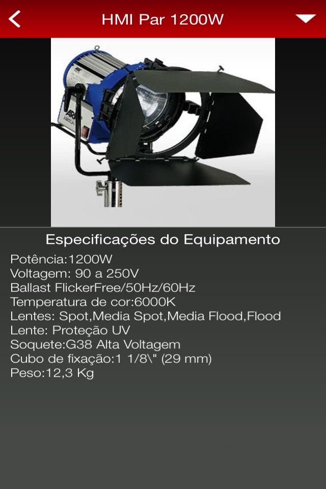 Cine Equipamentos screenshot 3