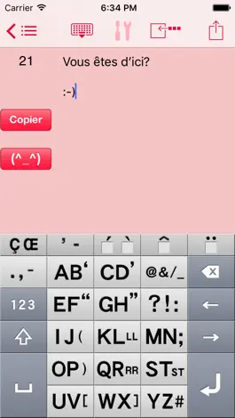 Game screenshot AEI Keyboard Note French mod apk