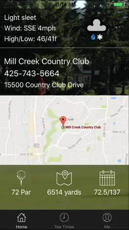 Game screenshot Mill Creek Country Club Tee Times apk