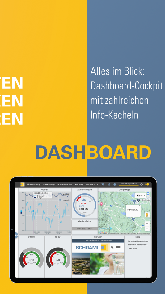 #3. AQASYS 10 SCADA - Leitsystem (iOS) 由: SCHRAML GmbH