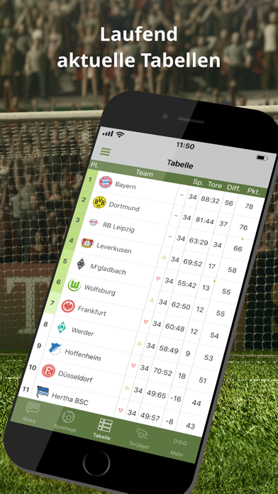 Pocket Liga - Fussball Live Screenshot