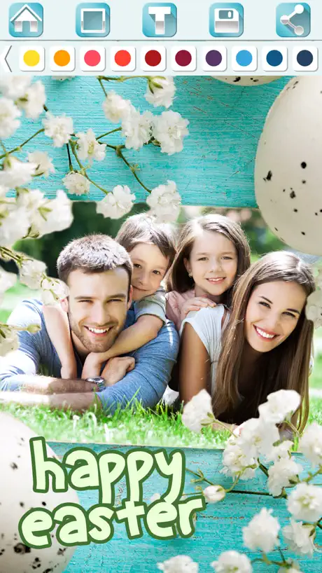 Happy Easter - Photo Frames