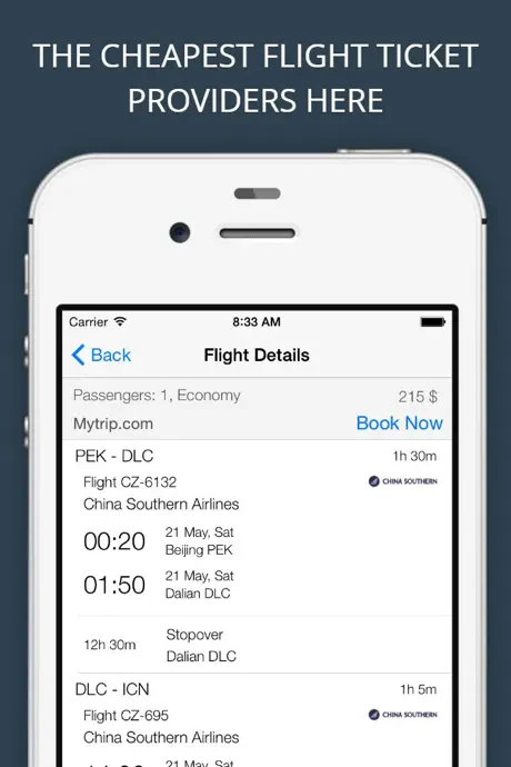 Airline Fare Compare - Flights