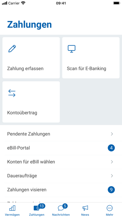 GRB Glarner Regionalbank Screenshot