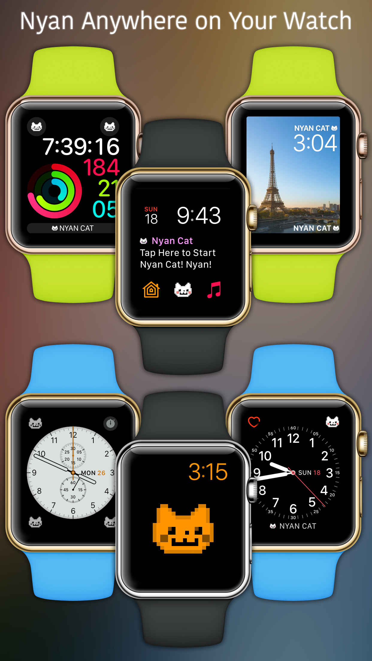 Nyan Cat: Watch & Phone Edition! screenshot 4