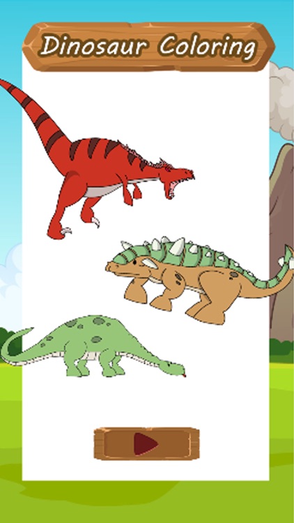 Dinosaur Coloring Kid Book