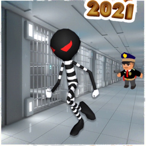 Stickman 3D Prison Escape Icon