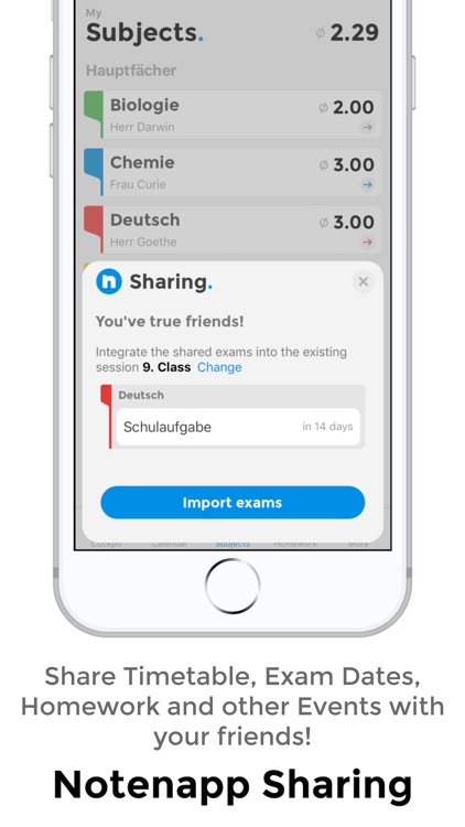 Notenapp - digital school tool screenshot-6