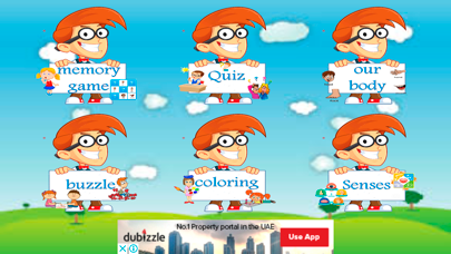 Screenshot #2 pour العب وتعلم مع اعضاء الجسم بالانجليزية
