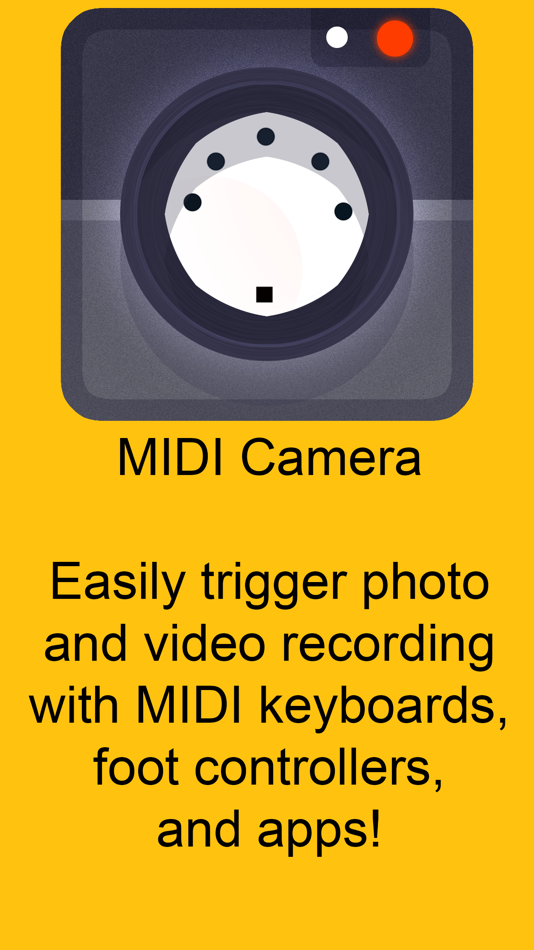 #1. MIDI Camera (iOS) 由: Secret Base Design