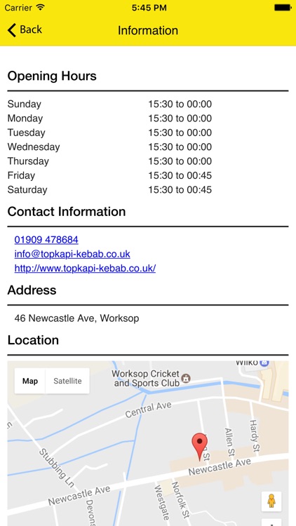 Topkapi Kebab Worksop