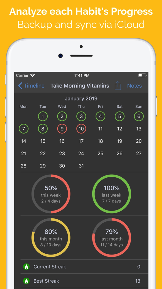 #2. Habit Hub: Routine & Schedule (iOS) 由: Sabana Patel