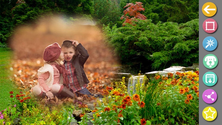 Garden Photo Frame - Best Photo Frame Editor