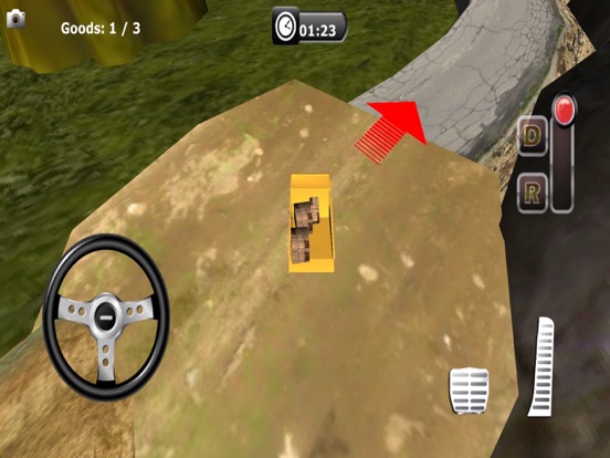 Screenshot #5 pour Truck Transport Games: Heavy Off road Army Truck