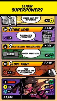 superhero clicker iphone capturas de pantalla 2