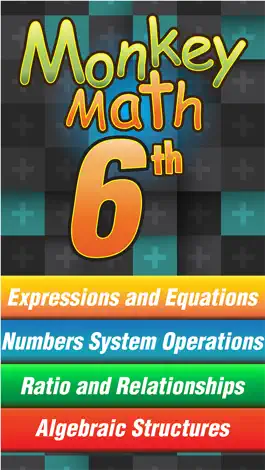 Game screenshot Sixth Grade Math Curriculum Monkey School mod apk