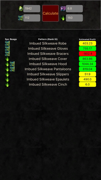 Legion Tailoring Shuffle