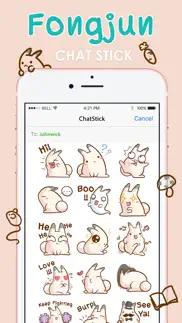 fongjun stickers for imessage free iphone screenshot 1
