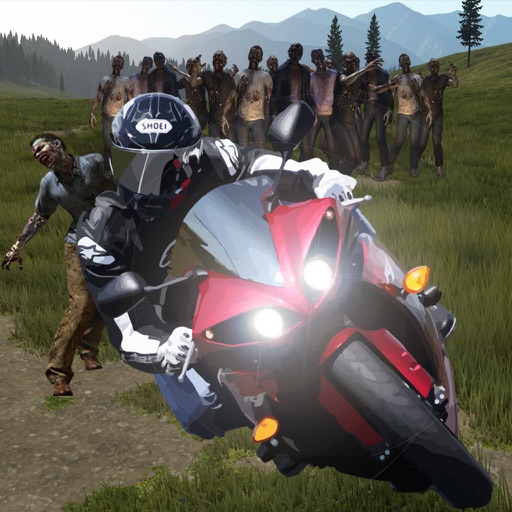 Moto Zombie Shoot:Zombie War on Road icon