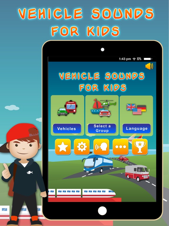 Screenshot #6 pour Vehicle Sound for toddlers