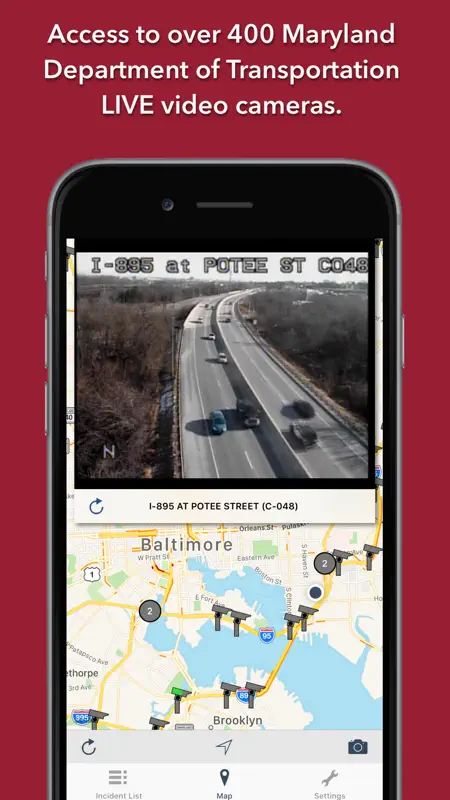 Maryland Roads Traffic screenshot 2 of 5
