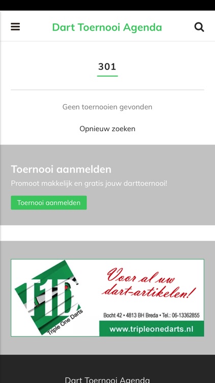 Dart Toernooi Agenda screenshot-4