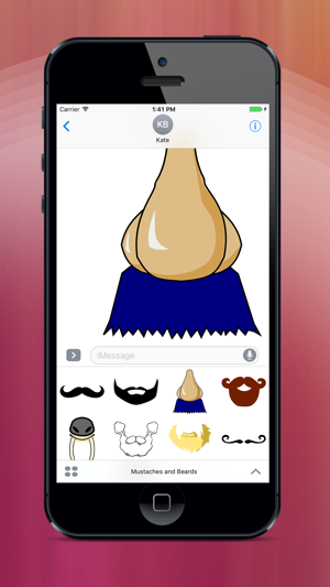Mustaches & Beards Stickers(圖1)-速報App