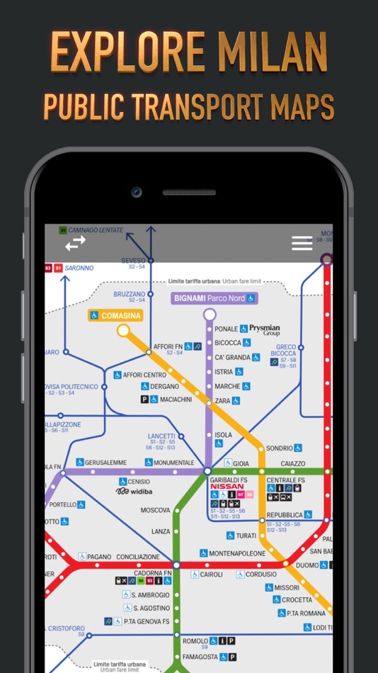 Milan Metro and Transport - 3.0 - (iOS)