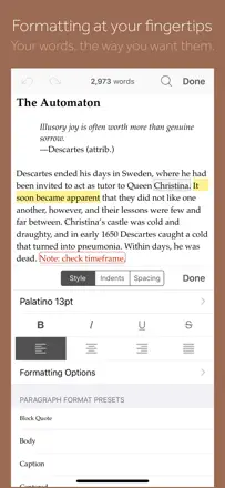 Scrivener: Screenshot 1 von 5