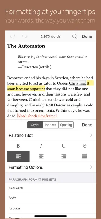 Scrivener: Screenshot 1 von 5