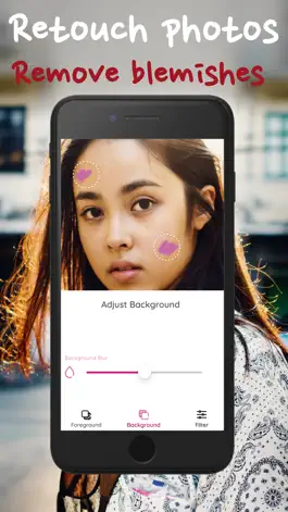 Game screenshot Blur Background Selfie Editor apk