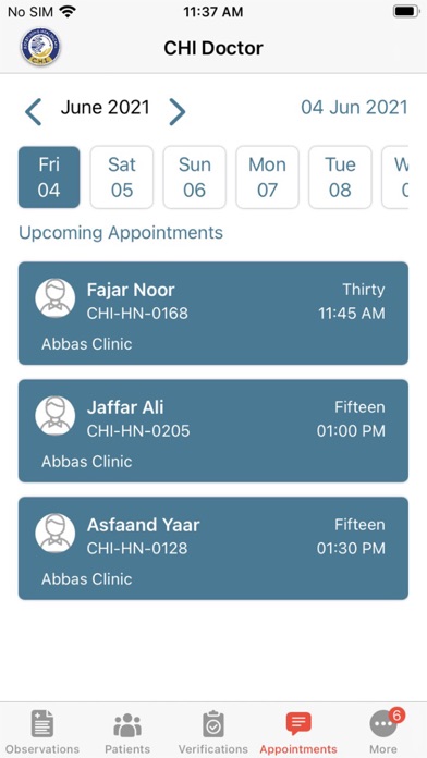 Screenshot #2 pour CHI Caregiver
