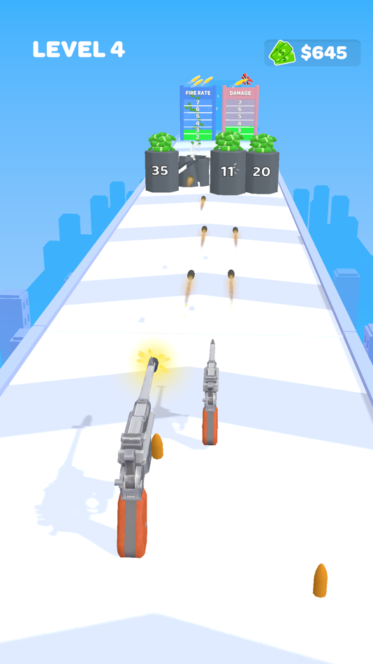 #9. Gun Run!! (iOS) 由: Rollic Games
