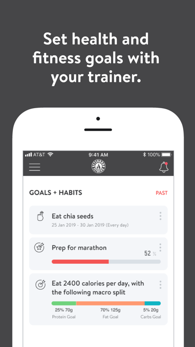 Afterburn Fitness App Screenshot