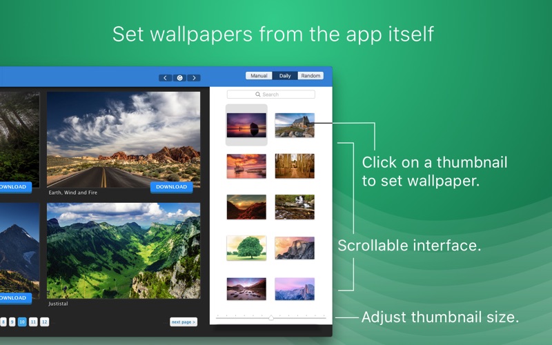 Screenshot #3 pour WallpapersHQ - Ultra HD in 4K