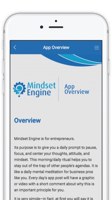 How to cancel & delete Mindset Engine from iphone & ipad 2