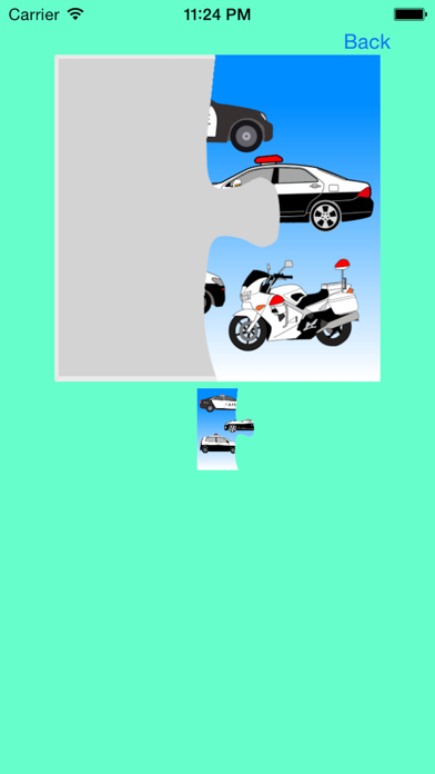 Screenshot #2 pour Police Car Jigsaw Puzzle