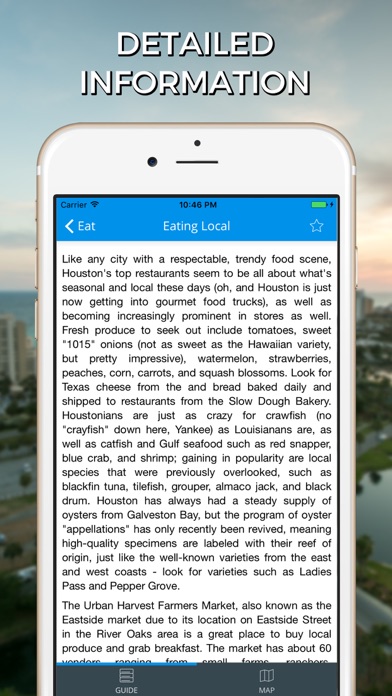 Houston Travel Guide with Offline Street Map screenshot 2