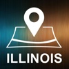 Illinois, USA, Offline Auto GPS