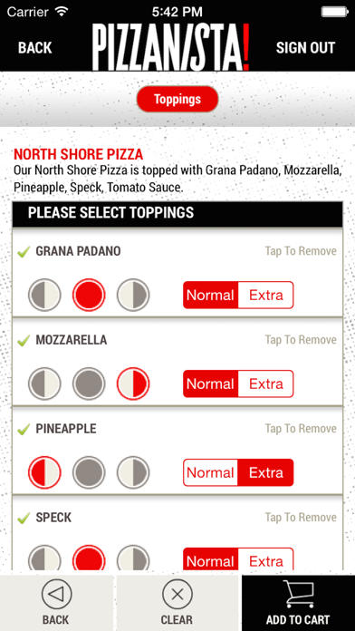 How to cancel & delete Pizzanista from iphone & ipad 4