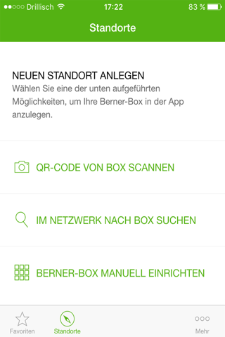 Berner Secure Mobile App - náhled