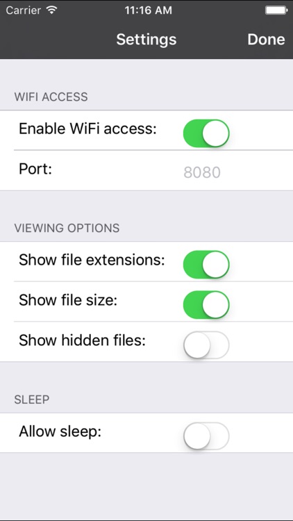 mbDrive - WiFi flash disk screenshot-4