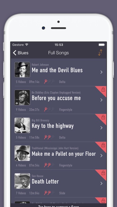 Acoustic Blues Guitar -Lessons Screenshot