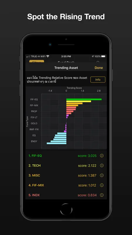 FIN - App กองทุนรวม MutualFund screenshot 3 of 5
