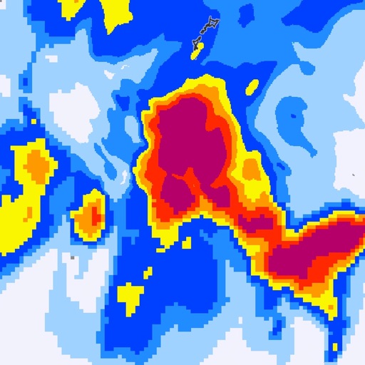 雨雲レーダーと天気予報