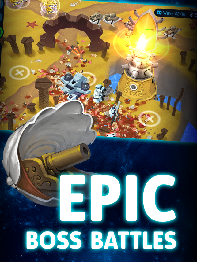 ‎OTTTD: Over The Top Tower Defense Screenshot