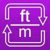 Feet to Meters and Meters to Feet length converter App Delete