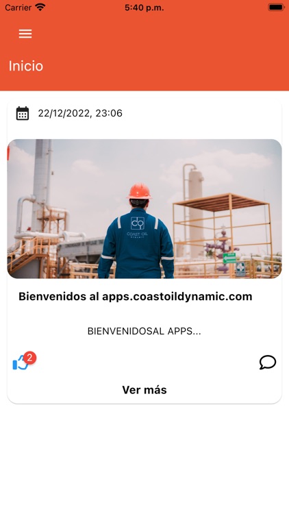 Coastoil Dynamic Apps