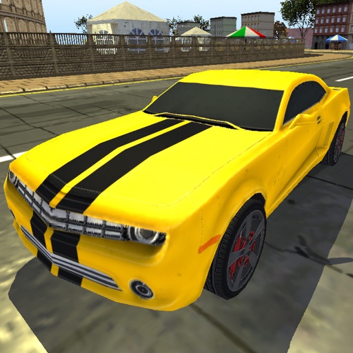 Beach City Car Super Racing Sim Icon